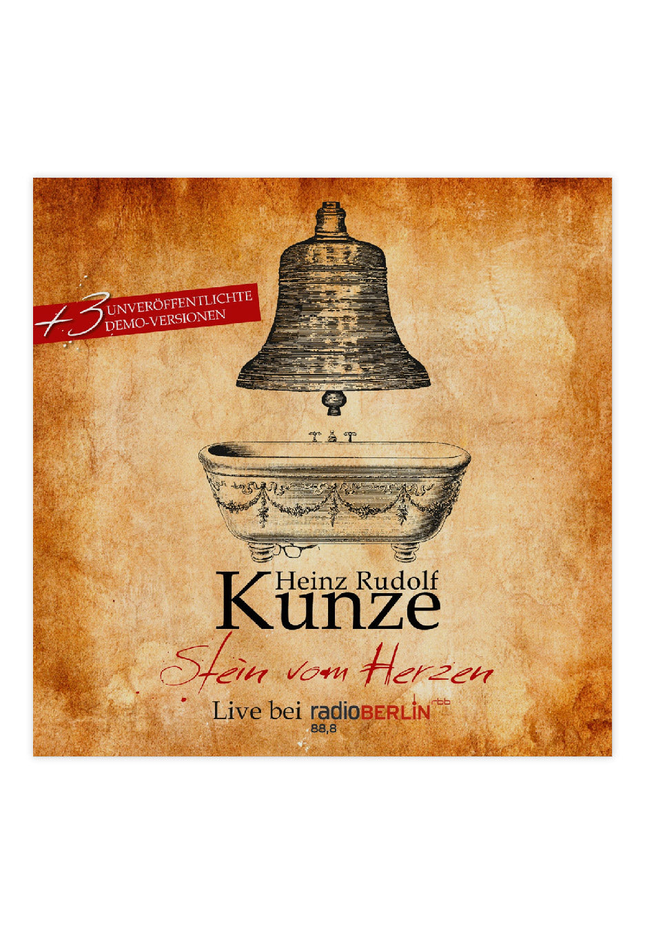 Heinz Rudolf Kunze - Stein Vom Herzen Live - CD | Neutral-Image