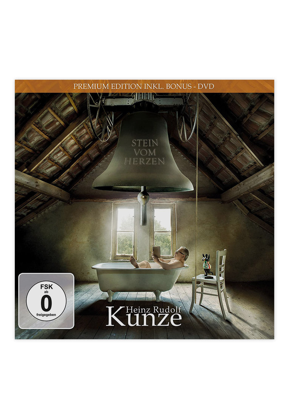 Heinz Rudolf Kunze - Stein Vom Herzen Premium Edition - CD + DVD | Neutral-Image