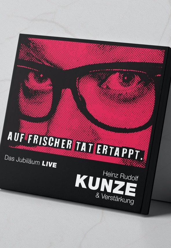Heinz Rudolf Kunze - Auf Frischer Tat Ertappt Das Jubiläum LIVE SIGNED - 2 CD | Neutral-Image