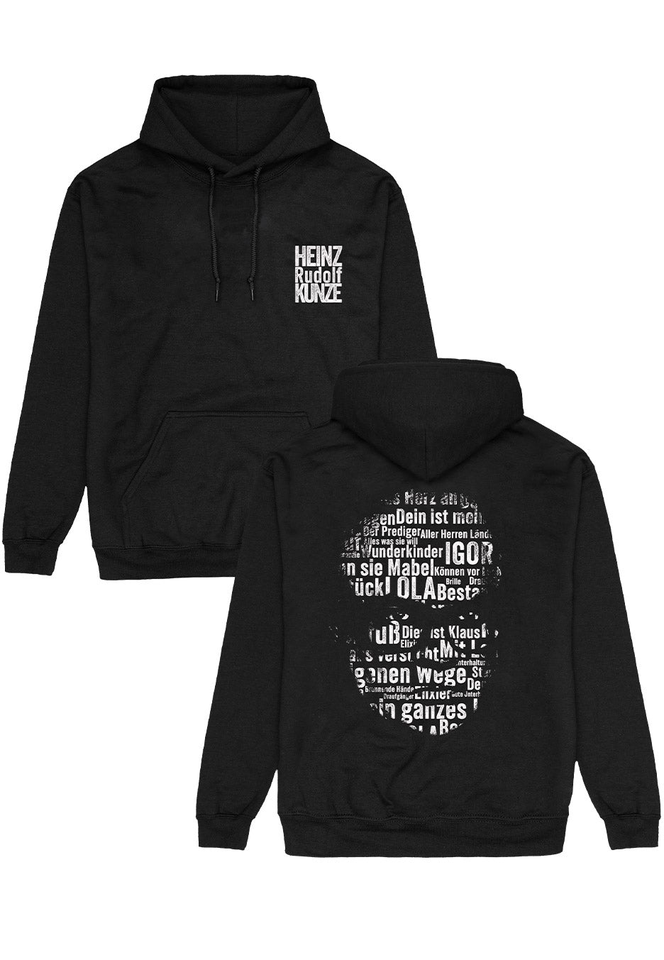 Heinz Rudolf Kunze - Songtexte - Hoodie
