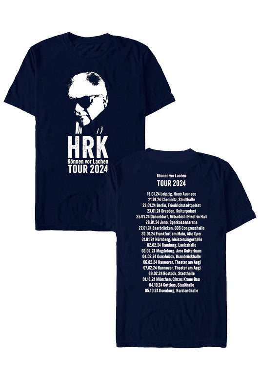 Heinz Rudolf Kunze - Tourshirt 2024 Navi - T-Shirt